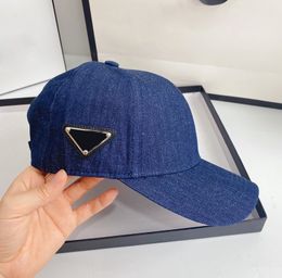 Blue Print Ball Caps Man and Woman Hip Hop Designer Hats Outdoor Sports Travel High Quality Brand Sun Hats