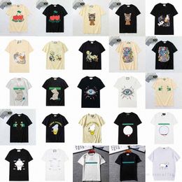 Damen Herren Designer T-Shirts T-Shirts Mode Brief Druck Kurzarm Katze Dame T-Shirts Freizeitkleidung T-Shirts Kleidung