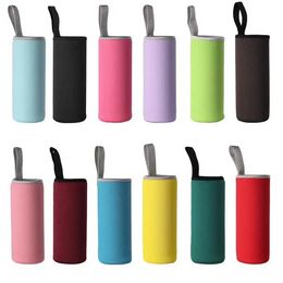 DHL Neoprene Water Cup Sleeve Glass Cover Glass Cover Mixed Colour Heat Preservation Resistance To Fall