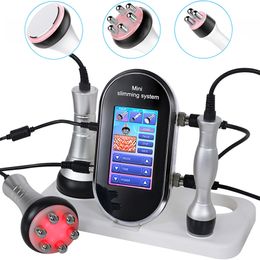3 in 1 Home Use Slimming Skin Tightening Body Shaping Machine Cavitation Radio Frequency Face Lifting 40k Ultrasonic RF Sculpting Firming Salon Spa Slim System