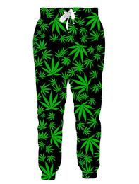 Men's Pants Fashion Men/Women Joggers Trousers 3D Digital Print Green Plant Leaves Custom Sports Jogger Unisex Brand Sweatpants S-5XL