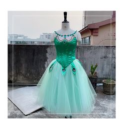 women Professional Ballet Tutu Balanchine's Jewels Stage Costumes Ballet Dress For Girls BT3031