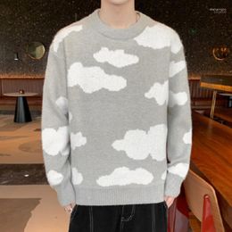 Men's Sweaters Mens Pullover Men Chandail Homme Fashion Clothing Pattern Sweater For Black Comfort Casual 2022