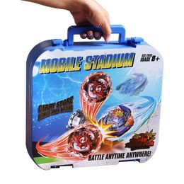 Spinning Top Gyro Fighting Stage Ceiling Toolbox HD Burst Evolution Suitcase Multifunction Storage Box Beyblade Burst Toy 220826