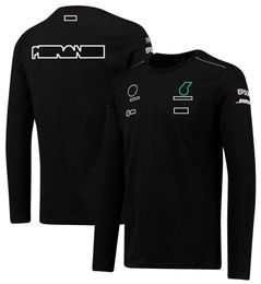 F1 racing suit new team short-sleeved T-shirt men and women fan clothing custom car overalls292H