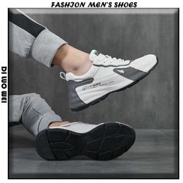2022 TopSelling Famous brand first layer cowhide men's sport shoes breathable mesh fashion Colour changing trendy bag sole Designer Classic luxury