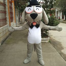 Mascot doll costume Mr Peabody Sherman Dog Mascot Costume Cartoon Character Mascotte Adult Size Cartoon Appearl Halloween Birthday