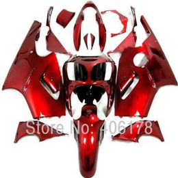 -ZX-12R 00 01 ZX12R Kit de carenado para Kawasaki Ninja ZX12R 2000 2001 Cautings de motocicletas Red Sport Full Red para 250L