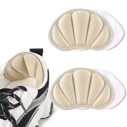Socks & Hosiery 1Pair Sponge Breathable Heel Pads Sprots Shoes Sticker Blisters Cushion Women Insoles Pad Cutiing SizeSocks SocksSocks