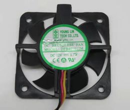 Original YOUNG LIN DFB401012M 4010 12V 0.7W 3-wire cooling fan