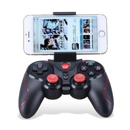 Wireless Bluetooth Gamepad Remote Control Joystick PC Game Controller for Smartphone/Tablet with Holder Receiver