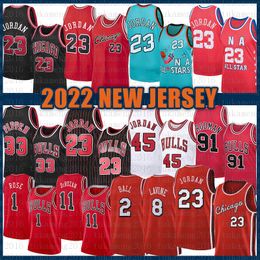 33 91 8 Michael Lonzo Ball Basketball Jersey Demar Derozan Derrick Rose 23 2 11 1 Scottie Pippen Dennis Rodman Zach Lavine Chicagos Bull