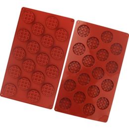Baking Moulds Waffle Silicone Mold DIY Square Love Making Tool Practical Chocolate MoldBaking