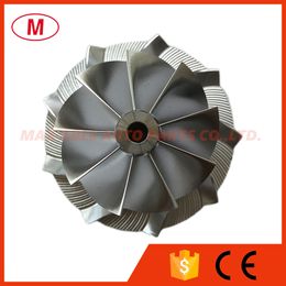 TD04 46.00/62.00mm 9/0 blades High Performance Turbocharger Turbo Billet compressor wheel Aluminum 2618 Milling wheel for Cartridge/CHRA/Core