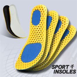 Orthopedic Memory Foam Sport Support Insert Feet Care Insoles for Shoes Men Women Ortic Breathable Running Cushion Men Women 220713