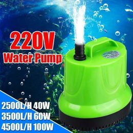 High Lift 250035004500 LH UltraQuiet Submersible Water Pump Philtre Fish Pond Fountain rium Tank with Adapter Y200917