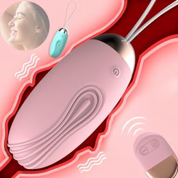 Wireless Vibrator On Remote Control Vaginal Eggs Invisble Wearable Women's sexy Toys Clitoral G spot Stimulator Intimate Balls