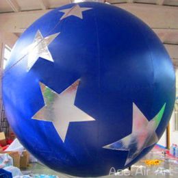 Beautiful Inflatable EU Flag Model with Colourful LED Light and Air Blower for Event/Promotion/Activities Decoration Made by Ace Air Art