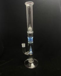 hookah glass bong secret white 16inches 18mm joint smoking pipe