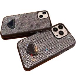 Cell Phone Cases phone case Luxury Glitter iPhone cases 15 14 Pro max case 13 12 Fashion Designer Bling Sparkling Rhinestone Diamond Jewelled 3D Crystal Women Back UO5