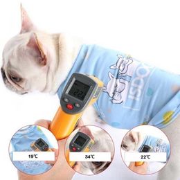 Summer Cooling Pet Clothes Outdoor Fat Dog Vest Shirt Clothes For Dogs Vest French Bulldog Clothing For Dogs Cooling Costume Pug 201102