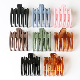 Colourful Hair Claws Ponytail Artefact Fixed Bangs Clip Hairpin Hairclip Barrettes Headdress Women Hair Accessories