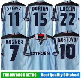 MOSTOVOI RETRO jersey10 CONTRERAS 15 G. LOPEZ 11 ILIC 25 PINILLA 18 OUBINA 28 03 04 vintage soccer SHIRTS