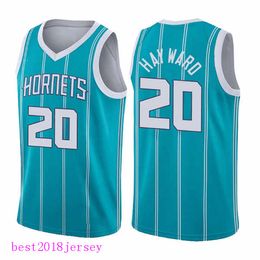 LaMelo 2 Ball Gordon 20 Hayward Basketball Jersey 2021 New Charlottes Hornet Mens green