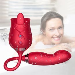 Vibrator Sex Toy Massager Factory Wholesale Clitoral Sucking Adult Rose Shaped Dildo for Women Clit Stimulator Silicone EPRB