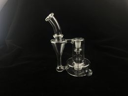 Smoking pipes ,clear rbr with a marble,14mm joint,recycle,clean