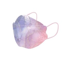 KN95 mask Spring and summer breathable and refreshing floral print individually packaged masks four-layer dust-proof anti-smog cover box
