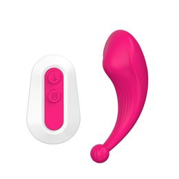 Wearable Vibrator 10 Speeds Invisible Remote Control Vibrating Panties Anal Clitoral Stimulator sexy Toys for Women Shop