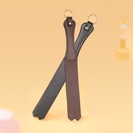 BDSM PU Leather Palm Clap Spanking Paddle Slap Flap Pat Beat Whip Lash Strap Fetish Adult SM Slave Game sexy Toy for Couple Women