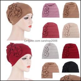 Beanie/Skl Caps Hats Hats Scarves Gloves Fashion Accessories Elastic Turban Solid Color Women Hat Muslim Stretch Cap Soft Inner Hijab Isl