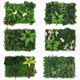 Home Decor Artificial Plants Lawn Decorativeartificial For Decoration Wall Garden Outdoor Interior 220512
