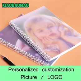 Custom coil notebook Spiral Notepad Personalized Customized Picture Po 220704