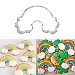 Rainbow Cookie Cutter for Kids Weather Biscuit Fondant Bread Sand Pastry Bun Mould Baking Tool Kitchen Cookie Stamp