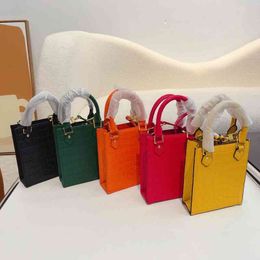 Mini Tote Crossbody Bags Wallet for Women Brand Designer Shoulder Clutch Strap Single Messengers Mobile Phone Purses 220531