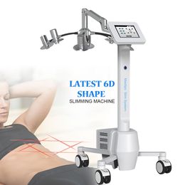 Upgraded Customizable Body Contouring And Slimming Beauty Spa Treatment Machine Non-invasive 6D Lipolysis Laser Shape Slimming Fat Reduction Equipment