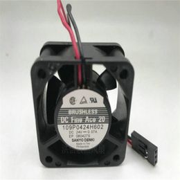 Wholesale fan: Original 4020 109P0424H602 DC24V 0.07A two-wire industrial computer server fan