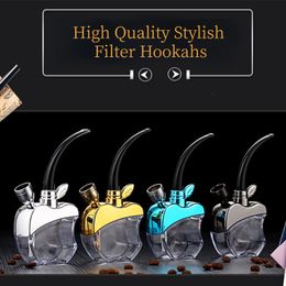 Mini Hookahs Dual-purpose Philtre Bong Dabbers Cigarette Smoking Accessories Water Pipe Oil Burner