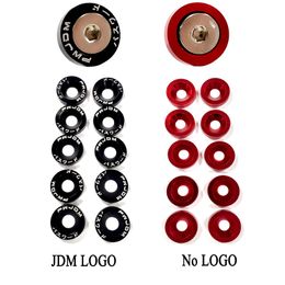 JDM Auto exterior accessories Bumper, license plate Screw decorative gasket High quality universal screw fasteners