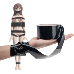 Bondage Gear Electrostatic Without Glue Slave Provocative Alternative Tied Self-AdhesiveTape Restraints sexy Flirting Toys For