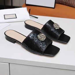 New flat slippers summer holiday home fashion leather shoes are available in 5 Colours very comfortable and beautiful