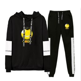 Men's Tracksuits Anime Assassination Classroom Men's Sportswear Sets Casual Tracksuit Two Piece Set Top And Pants Sweat Suit Male Sporti