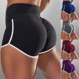 shorts with tights Canada - Sexy Yoga Outfits Sport Shorts Women Elasticated Seamless Fitness Leggings Push Up Run Training Tights Pants Large Size Short 5xl 220429