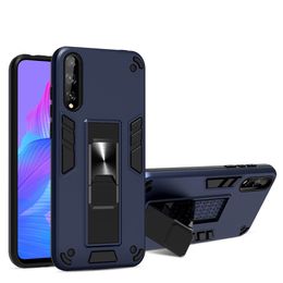 Phone Cases For Samsung S10 S11 NOTE 10 NOTE 20 A10 A20 A30 A50 A70 With TPU&PC Unbreakable Car Bracket Protective Multi-material Super Anti-Drop Camera Protection Cover