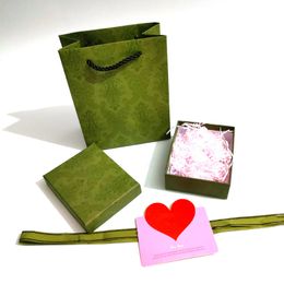 wholesale Ancient new lipstick lip glaze empty gift box perfume tote bag ancients home green pattern lipsticks box