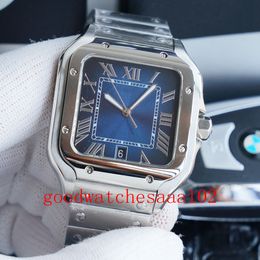 op designer watches for men White Blue Dial Watches 39.8mm classic designs Stainless Steel bracelet Automatic High Quality Mens Watch