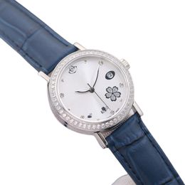 Women's High Quality Fashion Watch 8215 Mechanical Movement 316l Stainless Steel Case Sapphire Crystal Glass Scratch Resistant Leather Strap luxury watches 2022 aa